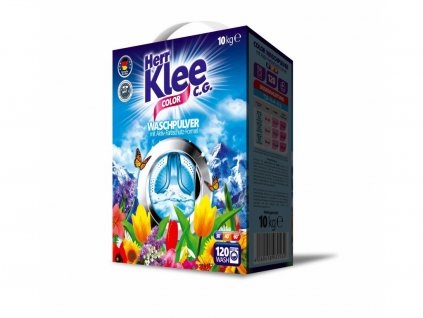 Klee Color prášek na praní barevného prádla 10 kg, 120 PD